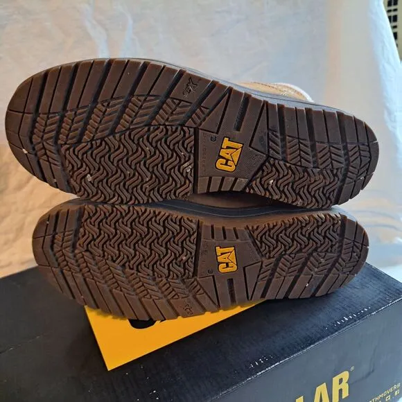 Caterpillar Streamline Court Mid CT Sundance Nubuck Boots Womens Size 9 New, Box