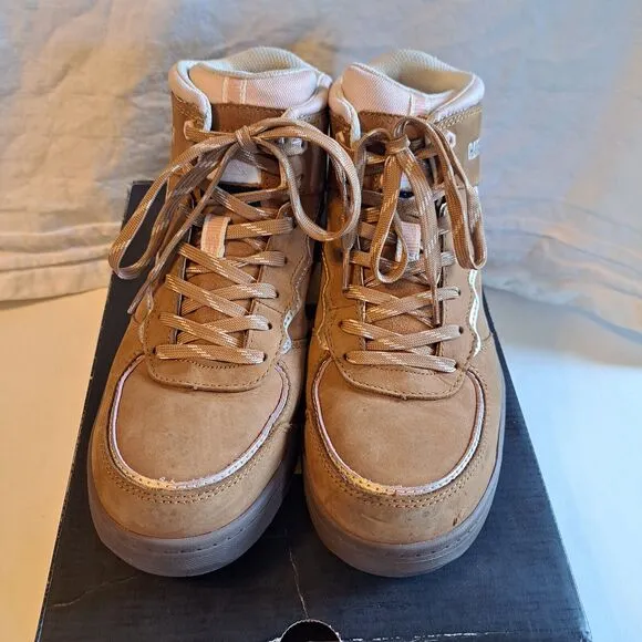 Caterpillar Streamline Court Mid CT Sundance Nubuck Boots Womens Size 9 New, Box