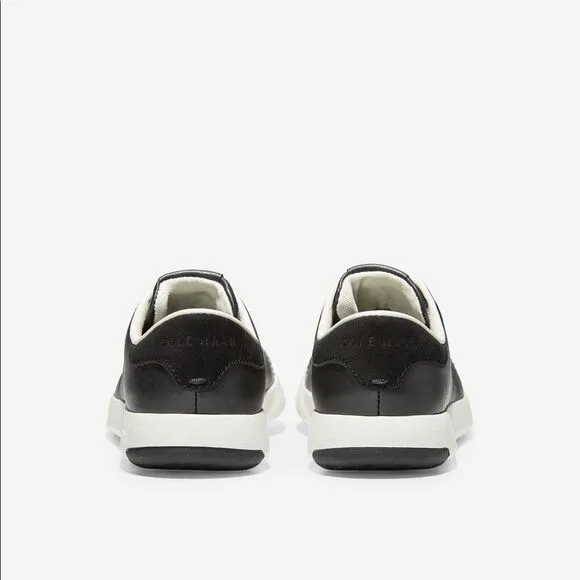 Cole Haan grandpro tennis sneakers black leather NIB
