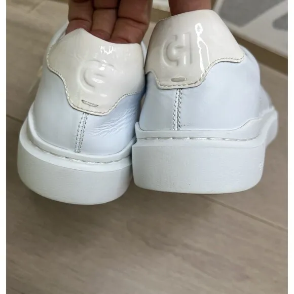 Cole Haan Women Size 9 B GrandPro Rally Court Sneaker White Shoes