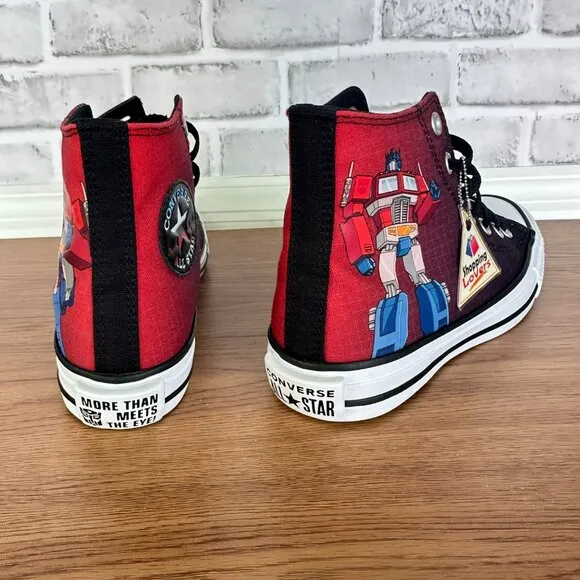 ❤️❤️Converse Chuck Taylor Hi Transformers Autobots 5 Men's Shoes Black A11659C