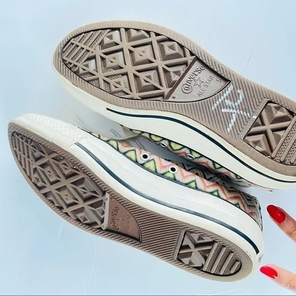 Converse missoni 1970 chuck taylor sneaker shoes