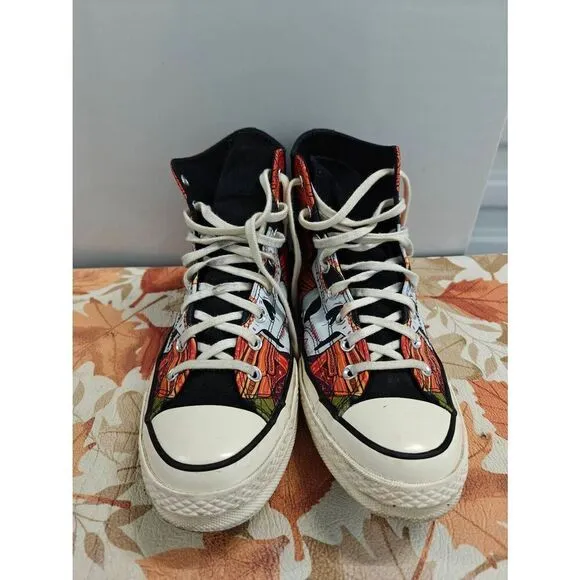 Converse Chuck Taylor All Star Hi Dia De Los Muertos Shoes 173112C Men's 11.5