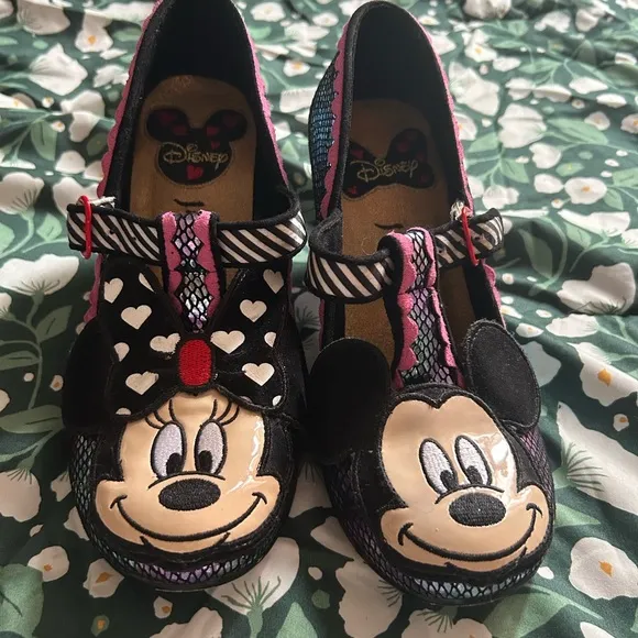 COPY - Irregular choice Minnie and Mickey shoes.