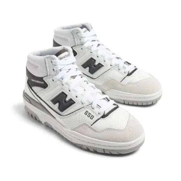 COPY - NWOB NEW BALANCE 650 'GREY WHITE BB650RWE Men’s Sz 10.5 -
