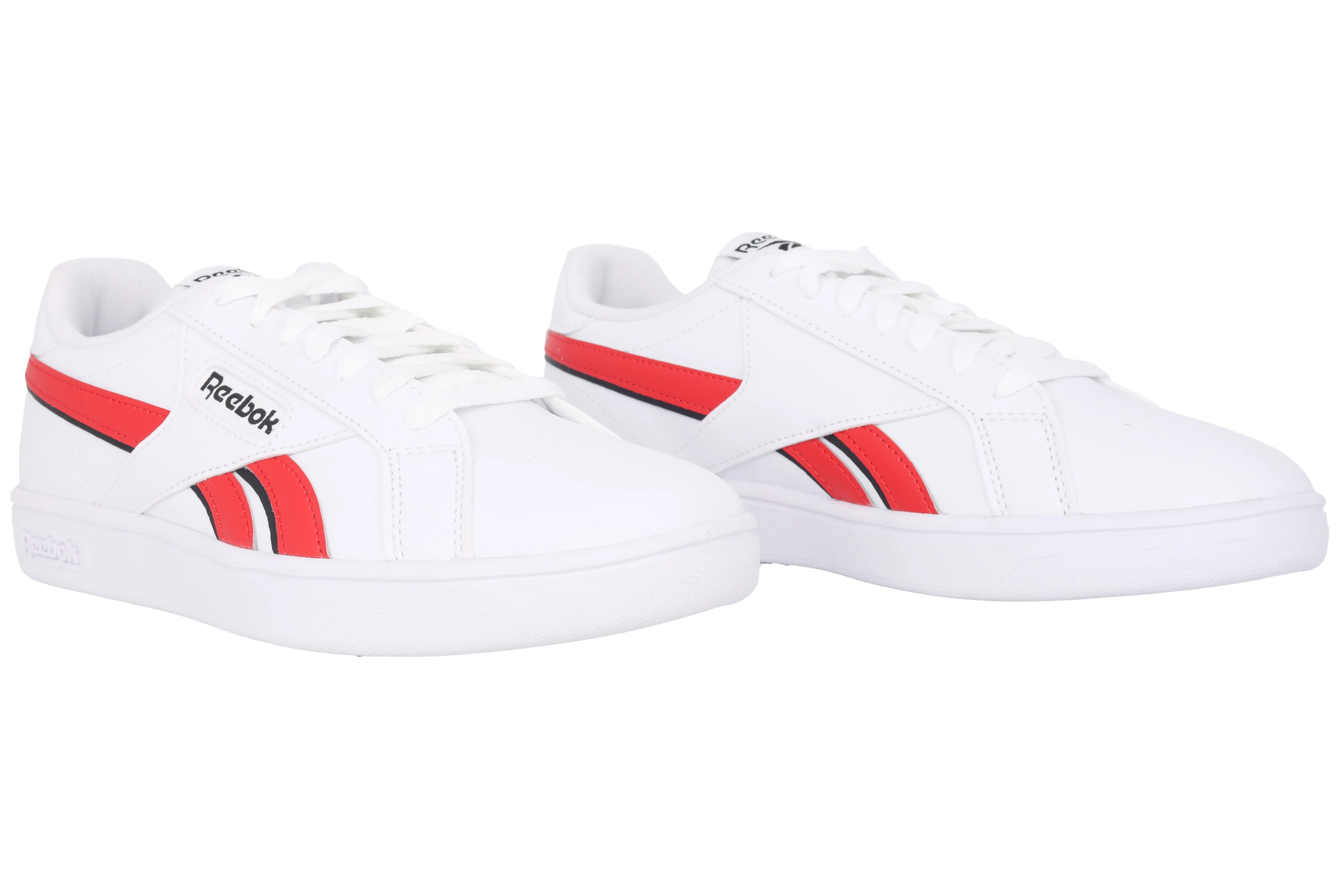 'Court Retro' men's sneaker - White/red