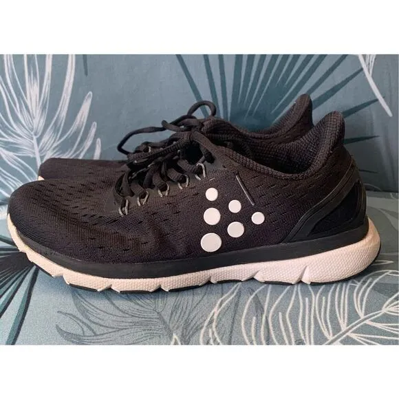 Craft V150 Engineered black SNEAKER GYM SHOES sz 7
