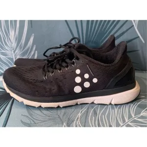 Craft V150 Engineered black SNEAKER GYM SHOES sz 7