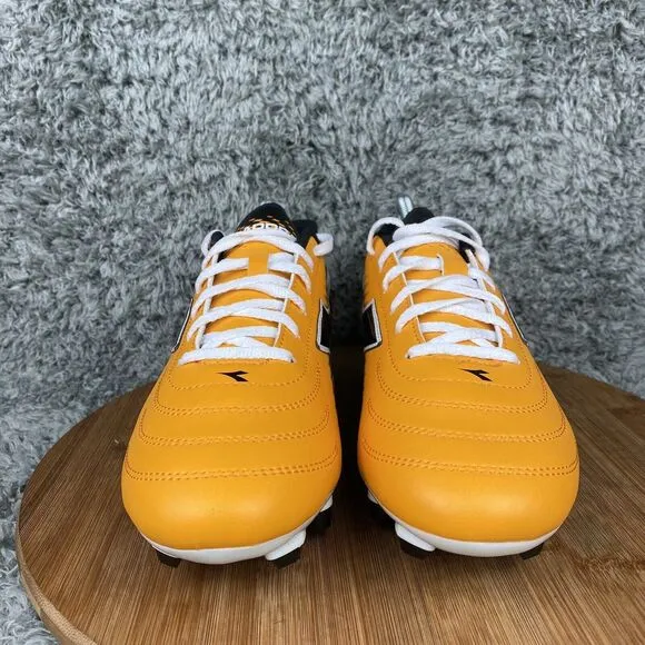 Diadora Mago Soccer Cleats Men's 9.5 Orange Black