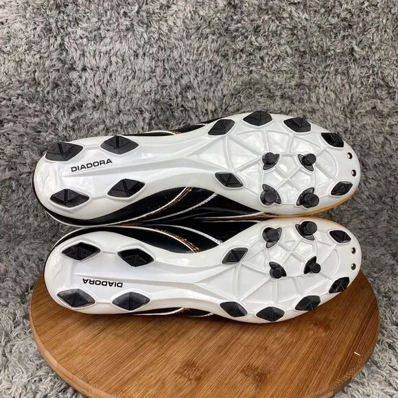 Diadora Mago Soccer Cleats Men's 9.5 Orange Black