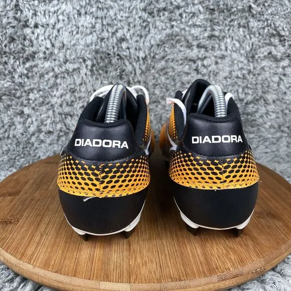 Diadora Mago Soccer Cleats Men's 9.5 Orange Black