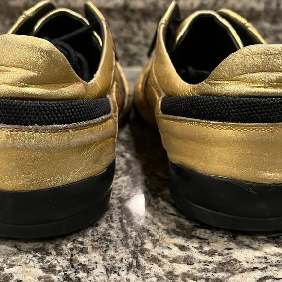 DIOR HOMME HEDI SLIMANE GOLD SNEAKERS 8