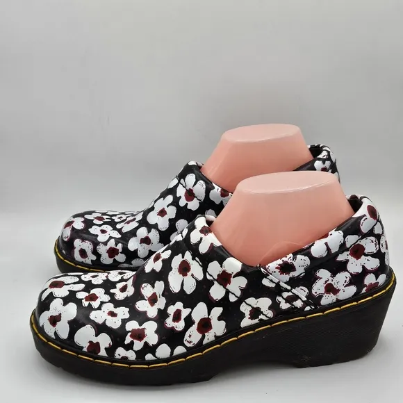 Dr Martens Pascal Fayre 1460 rare /hard-to-find floral clog shoes w 9 / m 8