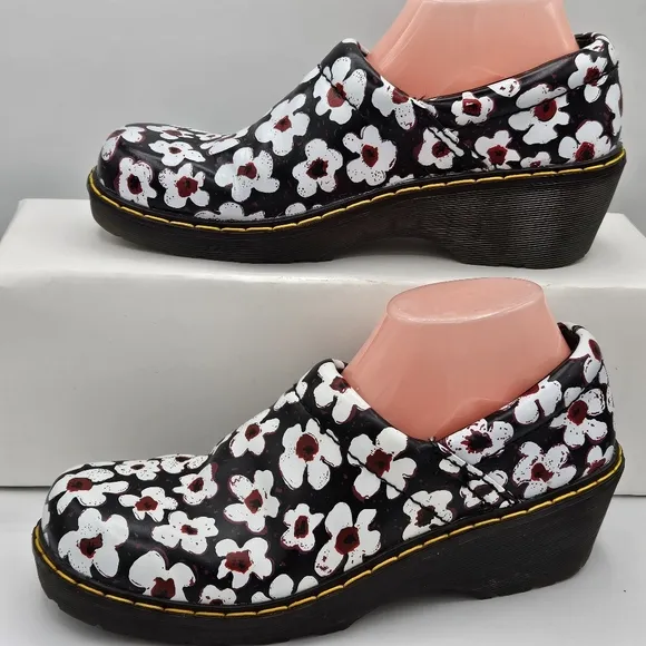 Dr Martens Pascal Fayre 1460 rare /hard-to-find floral clog shoes w 9 / m 8