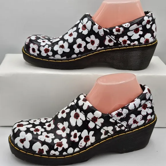 Dr Martens Pascal Fayre 1460 rare /hard-to-find floral clog shoes w 9 / m 8