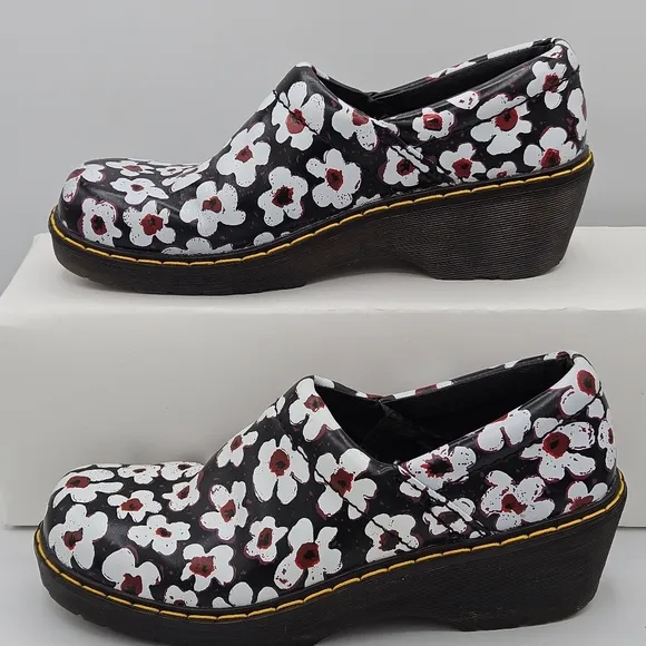 Dr Martens Pascal Fayre 1460 rare /hard-to-find floral clog shoes w 9 / m 8
