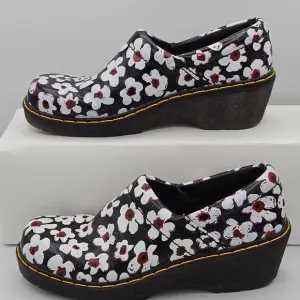 Dr Martens Pascal Fayre 1460 rare /hard-to-find floral clog shoes w 9 / m 8