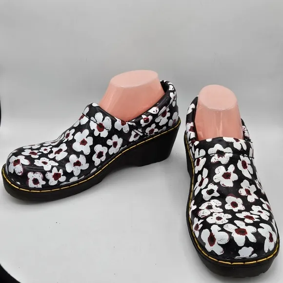 Dr Martens Pascal Fayre 1460 rare /hard-to-find floral clog shoes w 9 / m 8