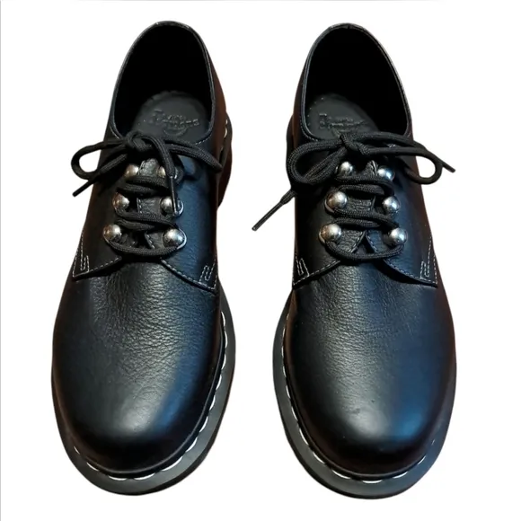 Dr Martens Women's 1461 Hardware Virginia Leather Oxford Shoes Size 9 NWOT