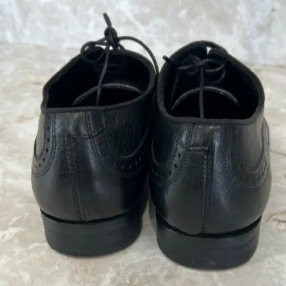 DURSEN Lace black  shoes men size 43 worn‎ twice