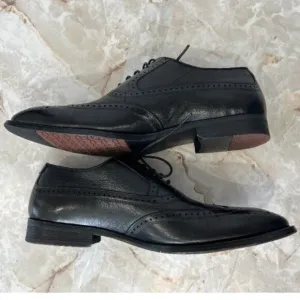 DURSEN Lace black  shoes men size 43 worn‎ twice