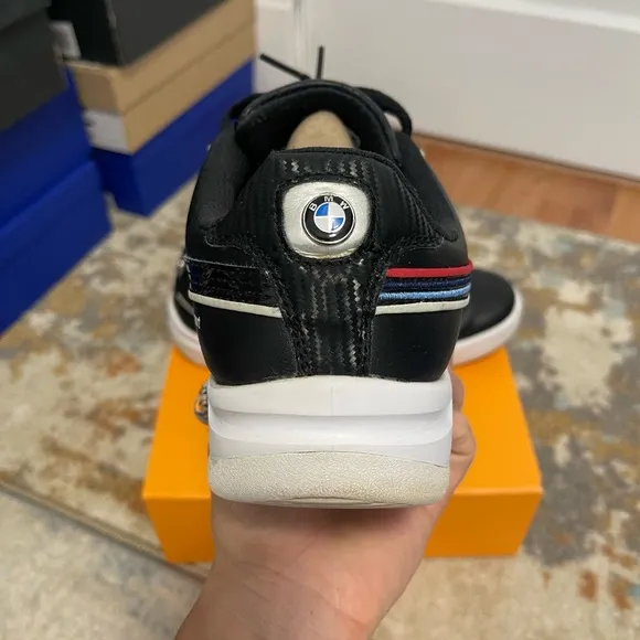 EUC Men Sz 10.5 (Euro Sz 44) Puma X BMW Motorsport GV Special Leather Sneakers
