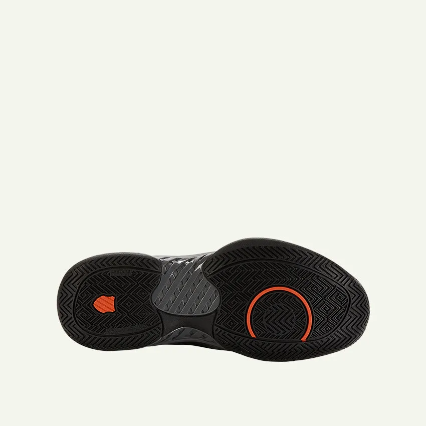 Express Light Pickleball Men's Shoes - Steel Gray/Jet Black/Spicy Orange