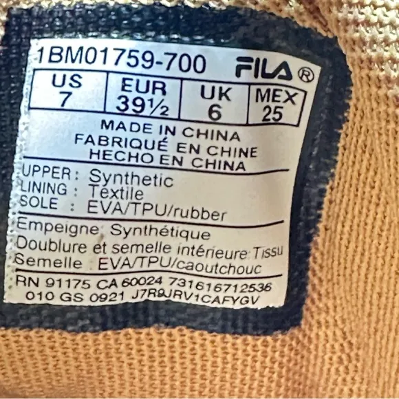 Fila Grant Hill 3 Metallic Gold Athletic Basketball Shoes Sz Men 7 Women…