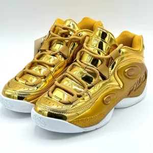 Fila Grant Hill 3 Metallic Gold Athletic Basketball Shoes Sz Men 7 Women…