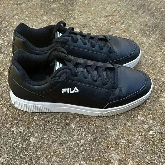 Fila Unlock Court Black Synthetic Lifestyle Sneakers Shoes Men’s Size 11