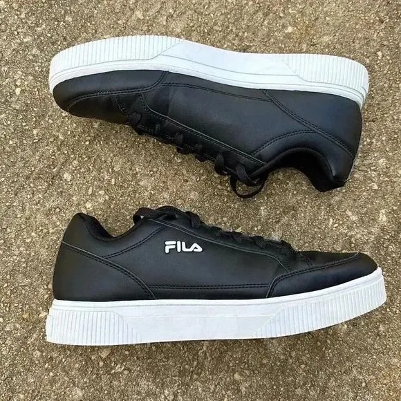 Fila Unlock Court Black Synthetic Lifestyle Sneakers Shoes Men’s Size 11