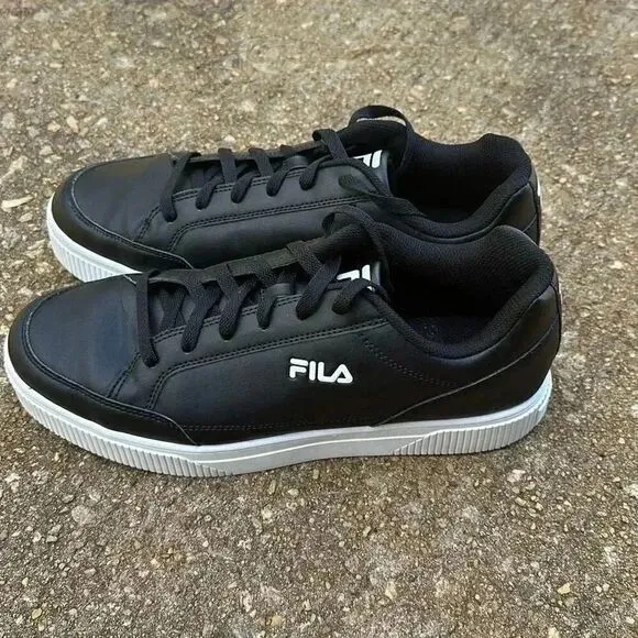 Fila Unlock Court Black Synthetic Lifestyle Sneakers Shoes Men’s Size 11