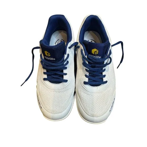 FitVille Men’s Wide Toe Box Pickleball/Tennis Athletic Shoes All Court Size 9EW