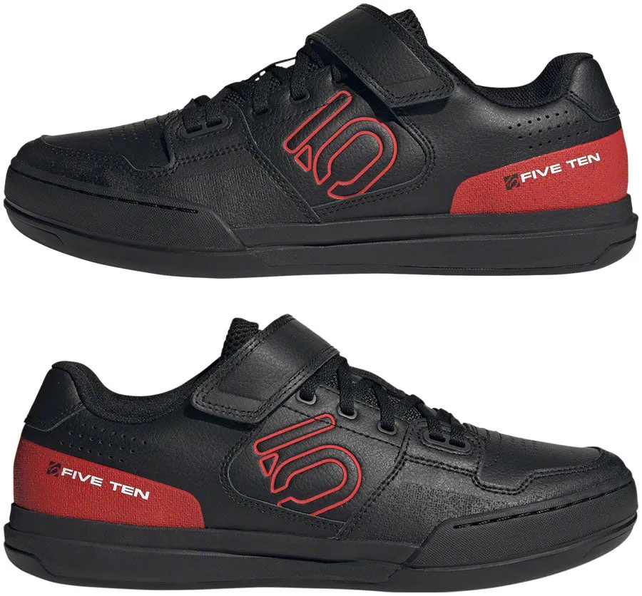 Five Ten Hellcat Mountain Clipless Shoes - Men's, Core Black/Red/FTWR White, 11