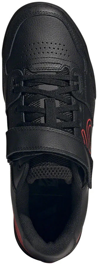 Five Ten Hellcat Mountain Clipless Shoes - Men's, Core Black/Red/FTWR White, 11