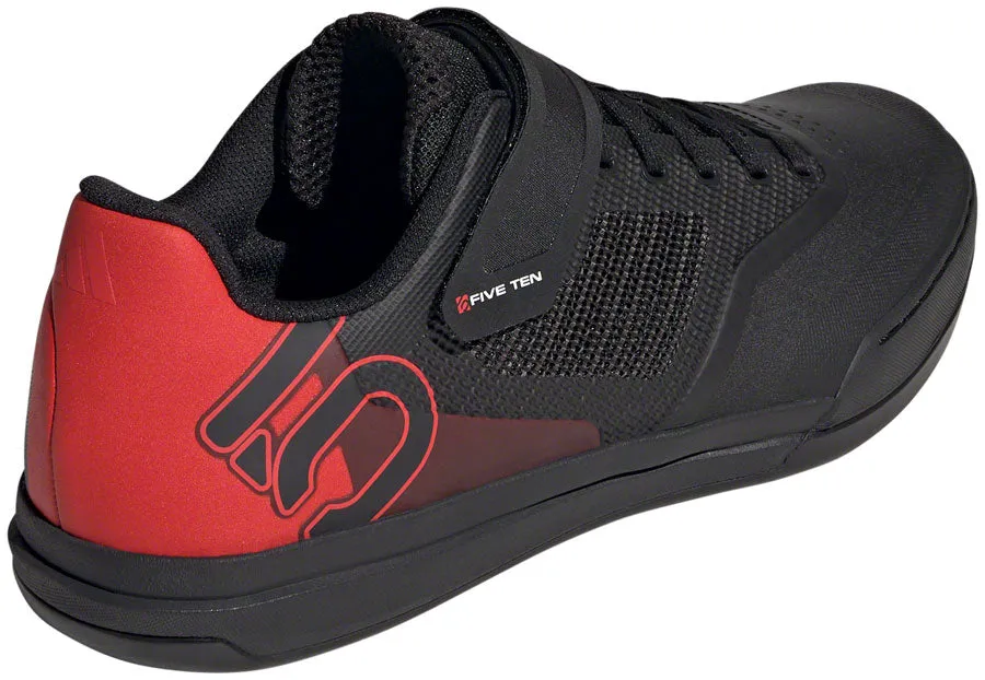 Five Ten Hellcat Pro Mountain Clipless Shoes - Men's, Core Black/Core Black/Red, 9