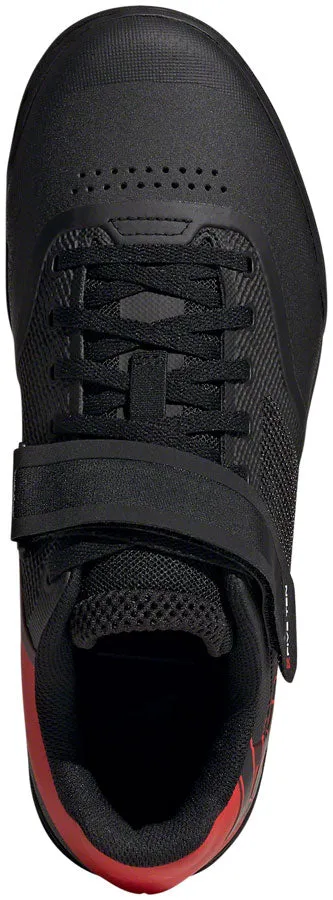 Five Ten Hellcat Pro Mountain Clipless Shoes - Men's, Core Black/Core Black/Red, 9