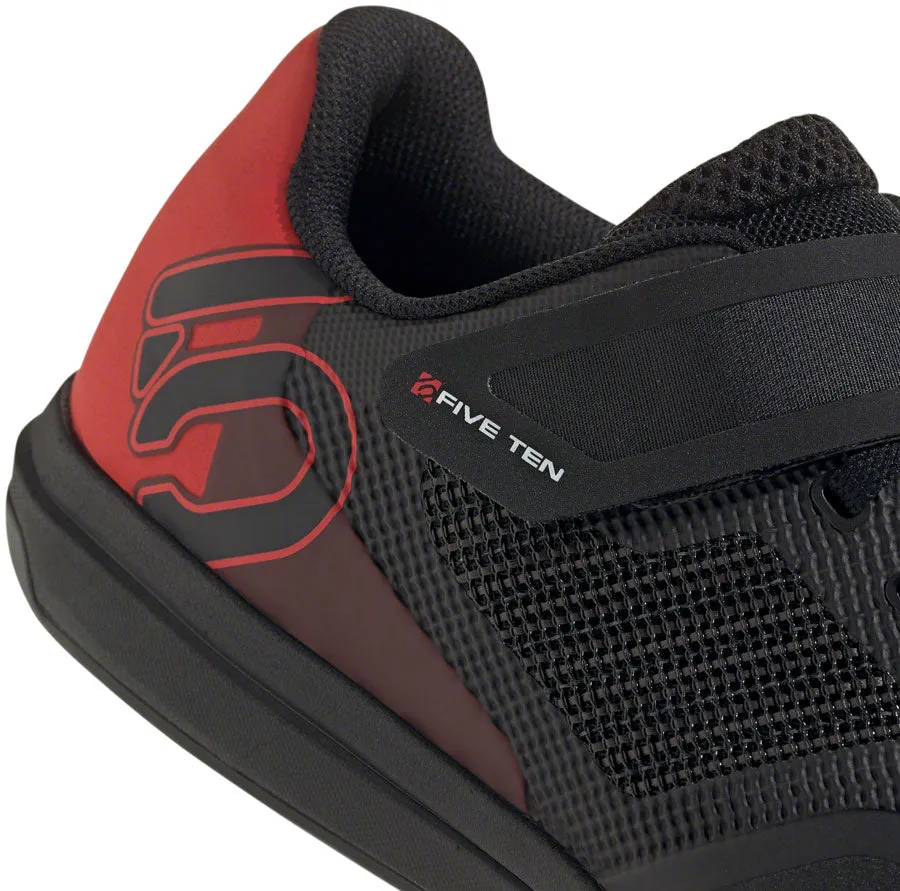 Five Ten Hellcat Pro Mountain Clipless Shoes - Men's, Core Black/Core Black/Red, 9
