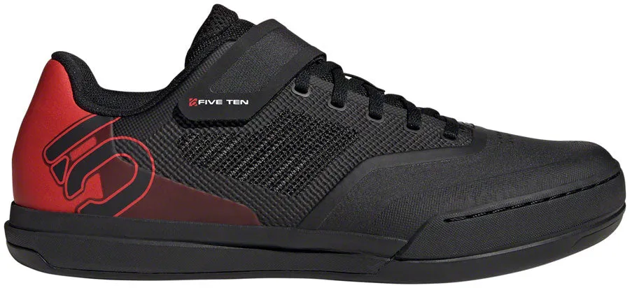 Five Ten Hellcat Pro Mountain Clipless Shoes - Men's, Core Black/Core Black/Red, 9