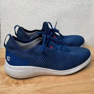 FootJoy Shoes Men 11,5 Blue FJ Flex XP Golf Performance Sneakers Spikeless
