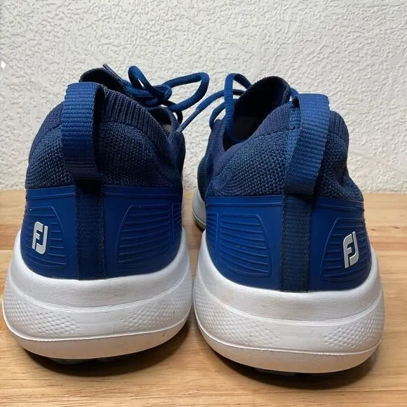FootJoy Shoes Men 11,5 Blue FJ Flex XP Golf Performance Sneakers Spikeless