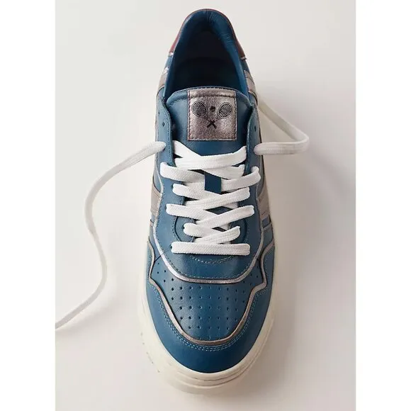 FREE PEOPLE Retro Thirty Love Sneakers / Blue Combo