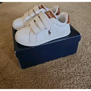 Girl's Shoes Polo Ralph Lauren Kids Heritage Court III (Little Kid) Size 10C NEW