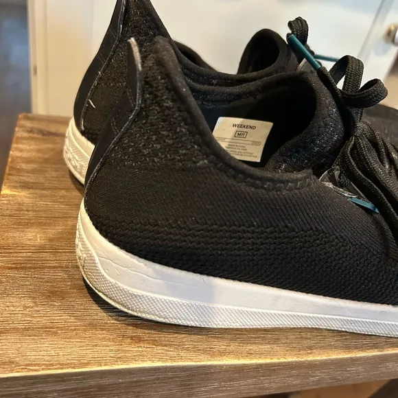 Great Condition Vessi Men's Weekend Court Sneakers Asohalt Black..Size:11