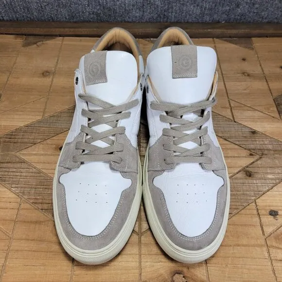 GREATS The Court Leather Sneaker Original Made in Italy Shoes- White Size 13