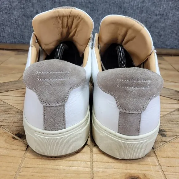 GREATS The Court Leather Sneaker Original Made in Italy Shoes- White Size 13