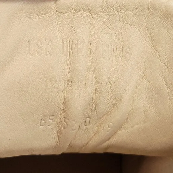 GREATS The Court Leather Sneaker Original Made in Italy Shoes- White Size 13