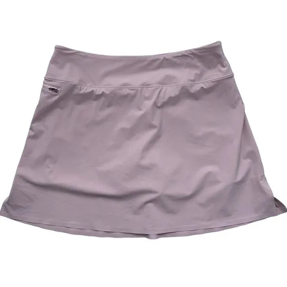 GREYSON Women’s Phoenix Skirt with Shortie Skort Large Pocket Sunrise Pink NWOT