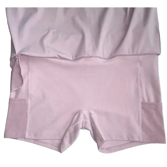 GREYSON Women’s Phoenix Skirt with Shortie Skort Large Pocket Sunrise Pink NWOT