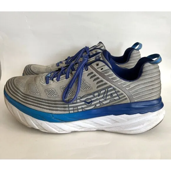 Hoka‎ Bondi 6 Sneakers Tennis Shoes Men 14 Athletic Running Everyday Active Gym
